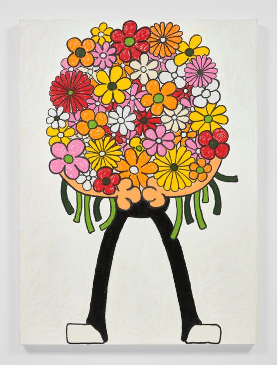 Bouquet by Jay Stuckey contemporary artwork Painting
