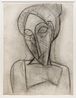 Visage triste Head and Shoulders of a Woman by Pablo Picasso contemporary artwork Works on Paper