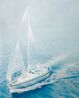 Sky soaring by Ling Wai Shan contemporary artwork Painting