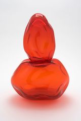 Milestone Orange by Tristano Di Robilant contemporary artwork sculpture