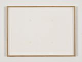 Untitled 4 outlined green squares by Robert Barry contemporary artwork painting works on paper drawing
