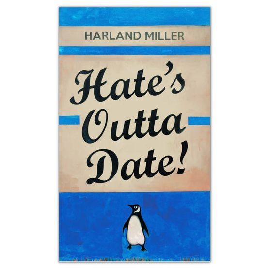 Hates Outta Date by Harland Miller contemporary artwork Works on Paper