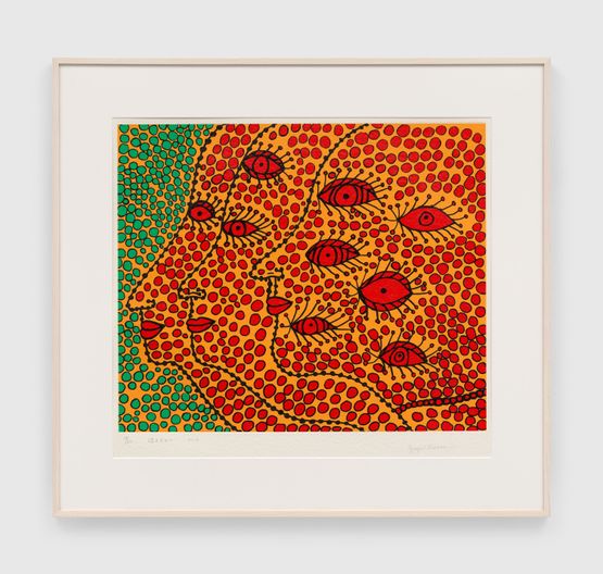 Seeking the Soul by Yayoi Kusama contemporary artwork Print