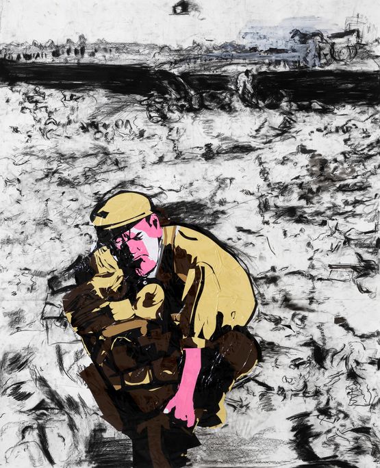 Untitled by Erik Van Lieshout contemporary artwork Painting