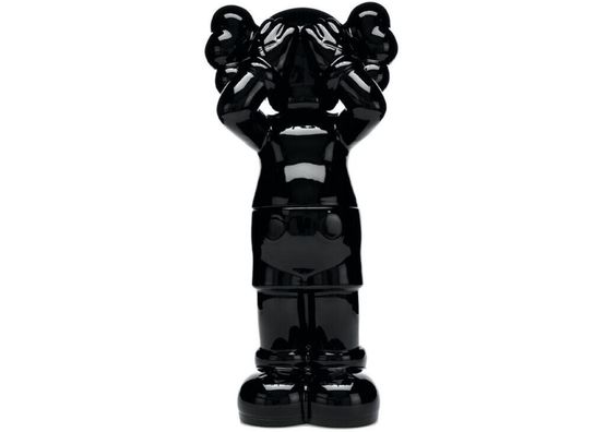 Holiday UK Ceramic - black by KAWS contemporary artwork Sculpture