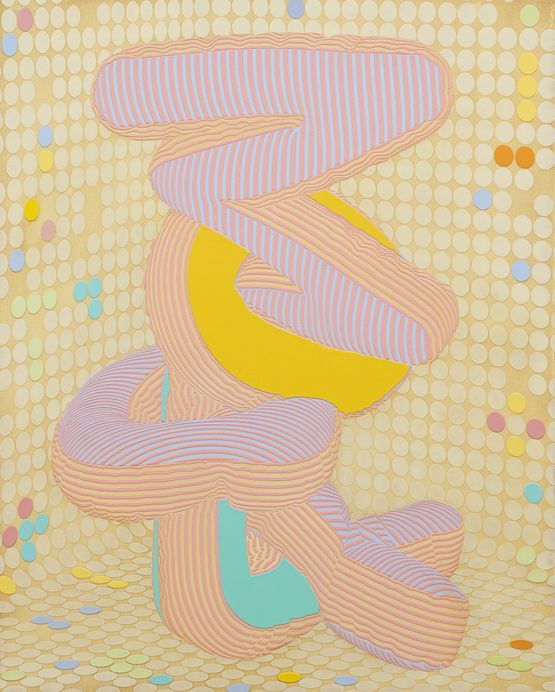 Moody by Alex Dodge contemporary artwork Painting