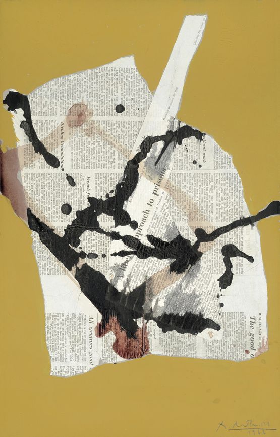 Guardian 1 by Robert Motherwell contemporary artwork Painting