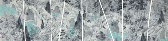 Images of Noon by Ying Zhang contemporary artwork Painting