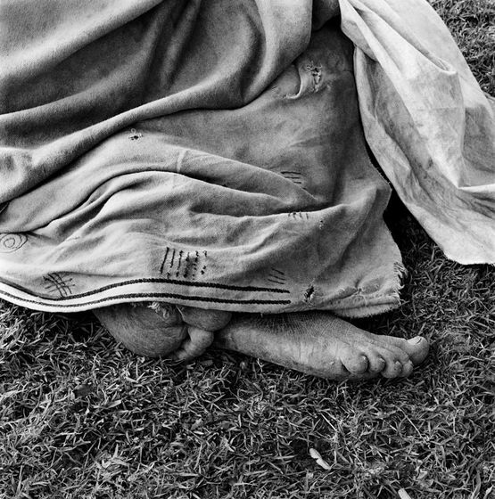 Woman resting at the trading store. Hobeni Bomvanaland Transkei. by David Goldblatt contemporary artwork Photography