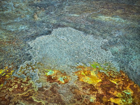 Sulfur Springs 2 Dallol Danakil Depression Ethiopia by Edward Burtynsky contemporary artwork Photography