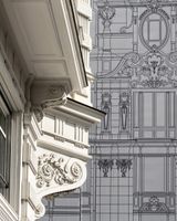 Facade and Printed Cover Zurich by Anastasia Samoylova contemporary artwork print