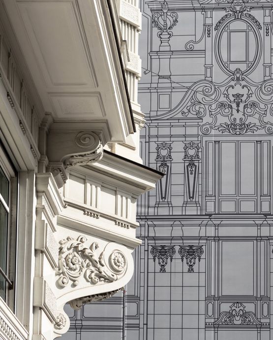 Facade and Printed Cover Zurich by Anastasia Samoylova contemporary artwork Print