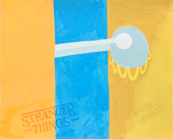 Stranger Things  House of Cards by Masaya Chiba contemporary artwork Painting
