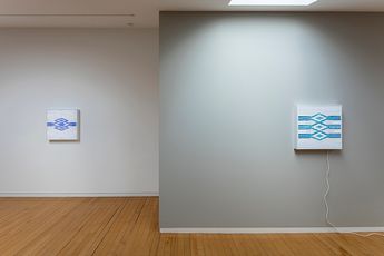 Contemporary art exhibition Peata Larkin Fourth State of Matter at Two Rooms Auckland New Zealand