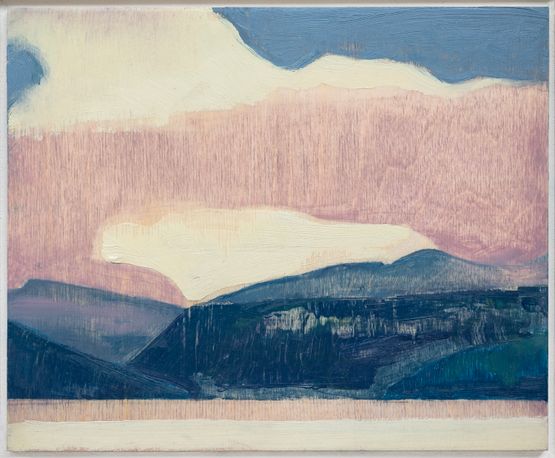 Untitled Shuswap Lake B.C. November 44 by Herald Nix contemporary artwork Painting