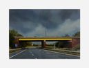 Yellow Bridge by Jen Orpin contemporary artwork Painting