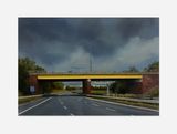 Yellow Bridge by Jen Orpin contemporary artwork painting