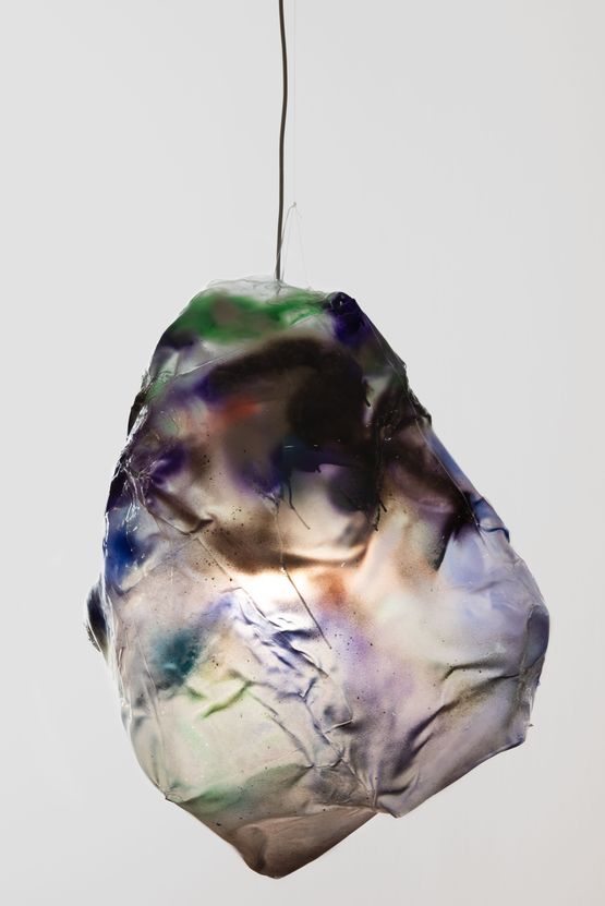 Lamp Sculpture 2 by Mikala Dwyer contemporary artwork Painting