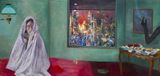 A Sun for the Sleepers by Jill Mulleady contemporary artwork painting
