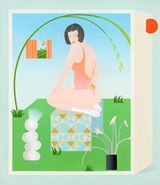Box 827PM by Liu Youran contemporary artwork painting