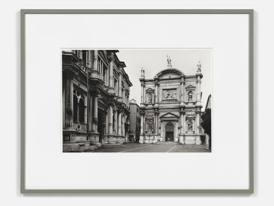 Chiesa e Scuola di San Rocco Venedig 1990 by Thomas Struth contemporary artwork Photography