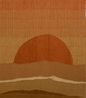 Rising Sun by Sussy Cazalet contemporary artwork Textile