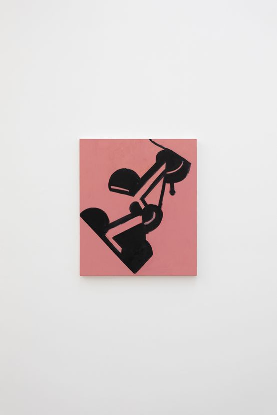 Pink Drift Stopped by Matt Connors contemporary artwork Painting