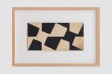 Study for Planos em Superficie Modulada by Lygia Clark contemporary artwork works on paper
