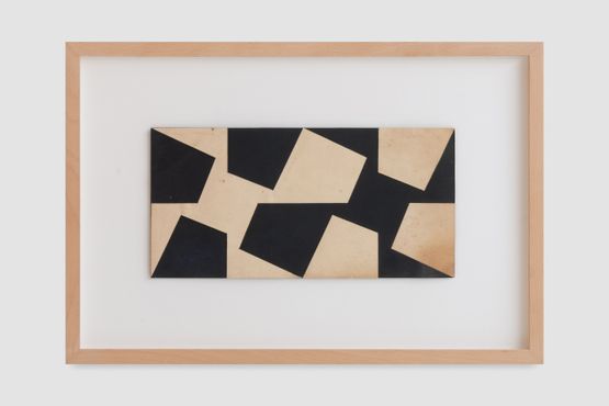 Study for Planos em Superficie Modulada by Lygia Clark contemporary artwork Works on Paper