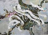 Conversation Piece by Helen Johnson contemporary artwork painting