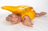 Cleaner by Patricia Piccinini contemporary artwork sculpture