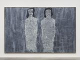 Die Maschine malt zweimal A. A. The Machine Paints A. A. Twice by Georg Baselitz contemporary artwork painting