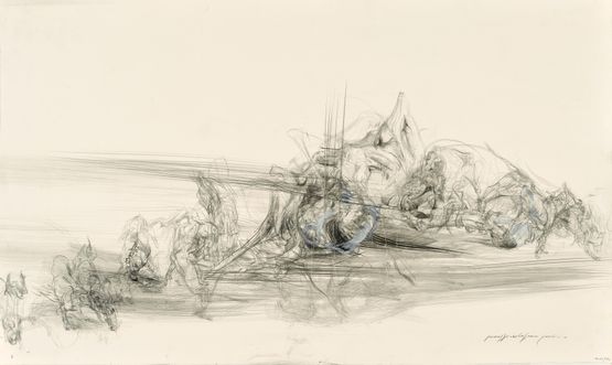 Passage 1 by Lanfranco Quadrio contemporary artwork Works on Paper