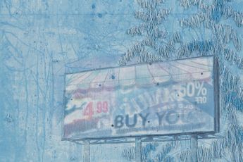 Michael Raedecker contemporary artist