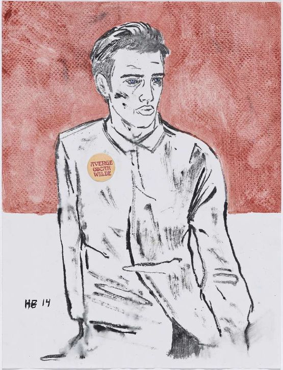 Avenge Oscar by Hernan Bas contemporary artwork Works on Paper