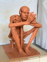 Annaherungen an ...bin im Netz i5.0F1 by Rosmarie Lukasser contemporary artwork sculpture