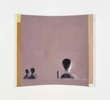 Untitled by Merlin James contemporary artwork painting