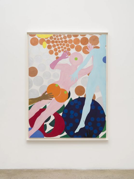Outer Space by Kiki Kogelnik contemporary artwork Painting