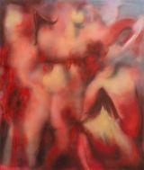 A Surrender towards Amber Light by Sarah Drinan contemporary artwork painting