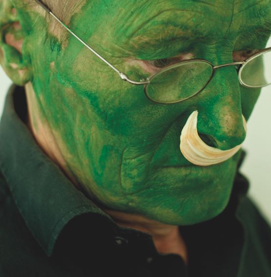 Green Man by Lois Weinberger contemporary artwork Print