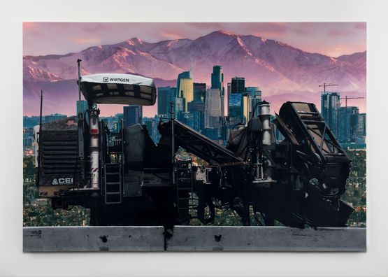 Progress Maker by Sayre Gomez contemporary artwork Painting