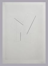 Fathers Chair 003 by Robert Wilson contemporary artwork drawing painting works on paper