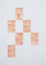 WP562 by Rana Begum contemporary artwork painting works on paper