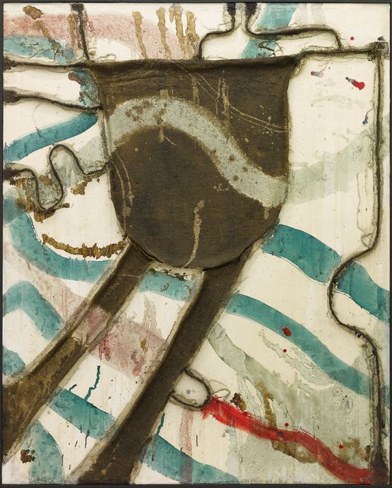 Work Nanameni A-20 by Tsuyoshi Maekawa contemporary artwork Painting