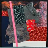 FIRE BLANKET 09 by Ian Tee contemporary artwork mixed media sculpture textile