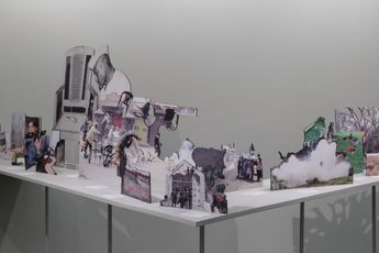 Contemporary art exhibition CAMPA Photogenetic Line at Experimenter Hindustan Road Kolkata India
