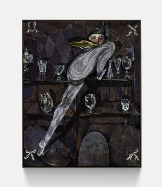 The nearness of harm by Guglielmo Castelli contemporary artwork Painting