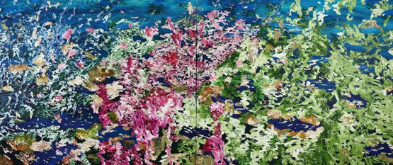 Osiris Pond by Bin Woo Hyuk contemporary artwork Painting