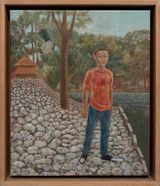 New shoes by Noor Mahnun Anum contemporary artwork painting