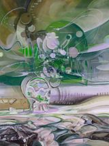 Resonance Path A by Zhu Xinyu contemporary artwork painting